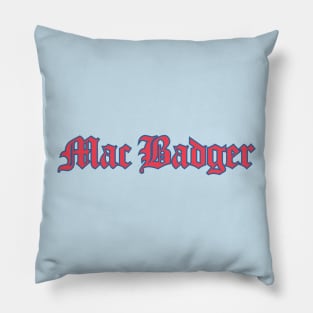 Mac Badger Pillow