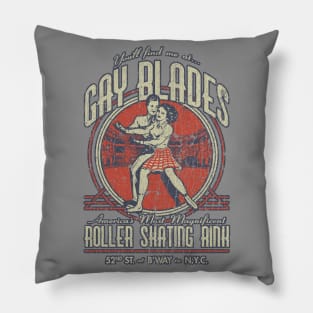 Gay Blades NYC 1941 Pillow