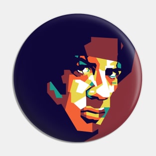 Rambo On WPAP Art Pin