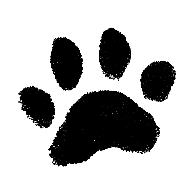 Paw print by FoxShiver