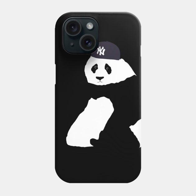 Yankee No Brim Panda Phone Case by lodesignshop