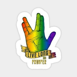 Live long and prosper Magnet