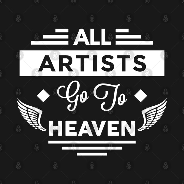 All Artists Go To Heaven by TheArtism