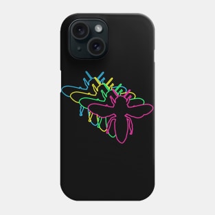 Bee 80s Neon Phone Case