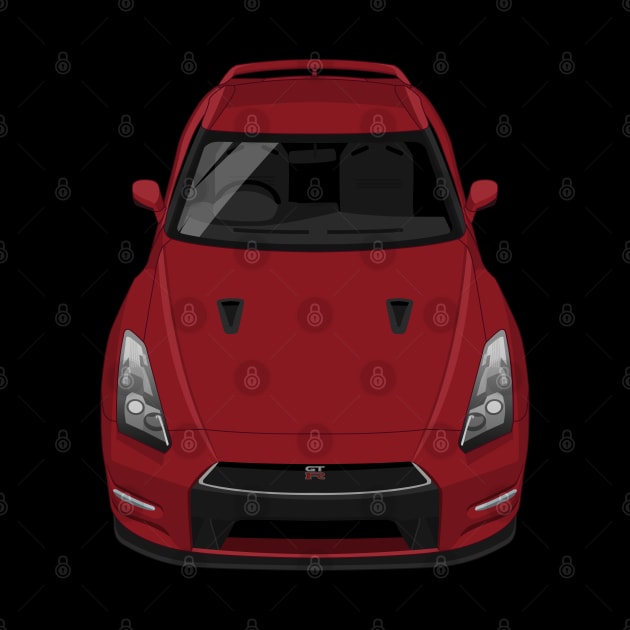 GTR R35 2007-2016 - Solid Red by jdmart