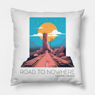 Road To Nowhere Pillow