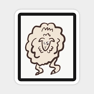 Groovy Sheep Magnet