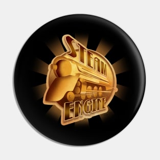 steam engine Pin