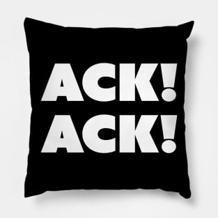 Eric the ACK ACKtor! Pillow