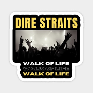 Dire Straits // Walk Of Life Magnet