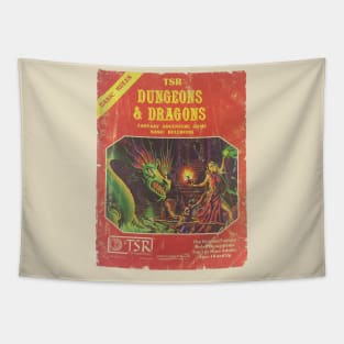 vintage dungeon & dragons adventure game Tapestry