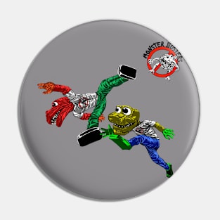 grass arts presents monster busters. Pin