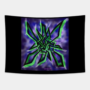 Dancing Inter-dimensional Star Tito Tarantula Tapestry