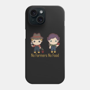 No farmers No food no funny Phone Case