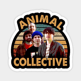 Feeling the 'Merriweather' Vibes Animal Collective Tee Magnet