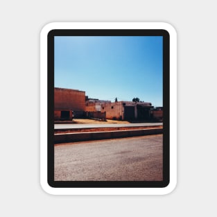 Old Roadside Buildings in Morocco Magnet