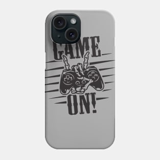 Game On black text version Phone Case