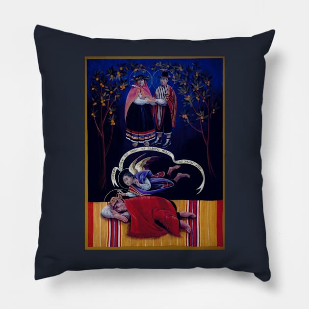 Guatemalan Joseph's Dream Pillow by JBG ICON