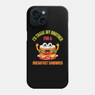 Breakfast Sandwich Phone Case