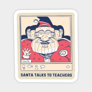 Santa Videocall Magnet