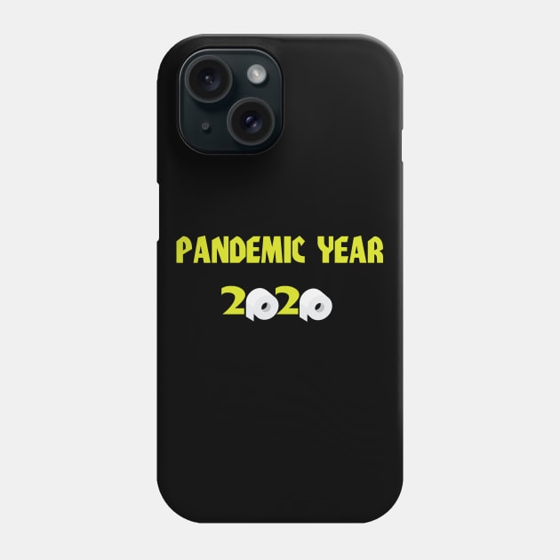 Pandemic Year 2020 Phone Case by JevLavigne