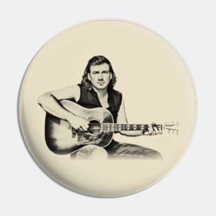 morgan wallen retro vintage Pin