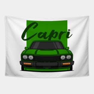 Front Green Capri MK3 Classic Tapestry