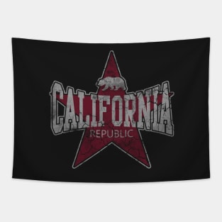 Vintage California Star Tapestry