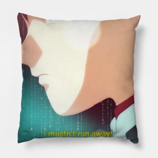 Shinji in the Matrix Pillow