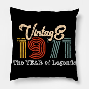 Vintage 1971 Pillow