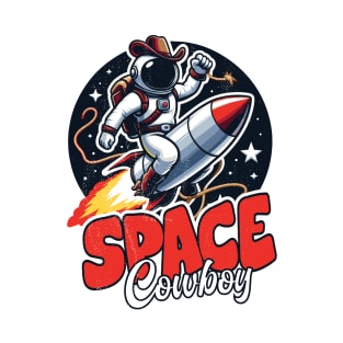 Astronaut Space Cowboy T-Shirt
