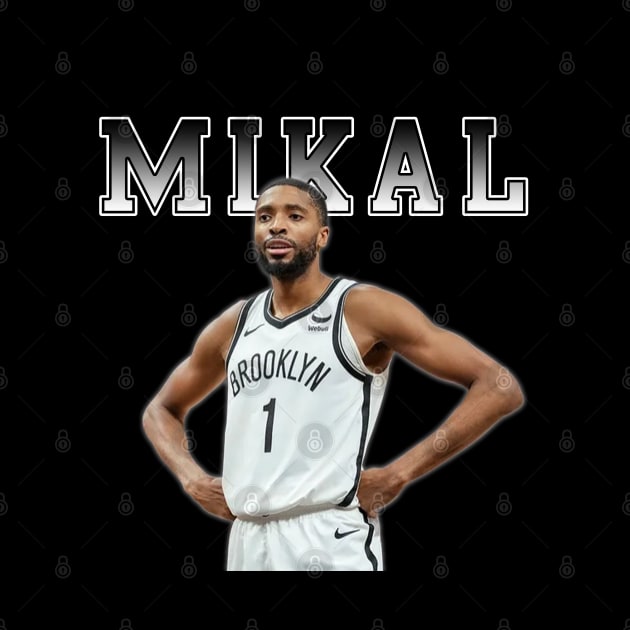 Mikal Bridges by Bojes Art