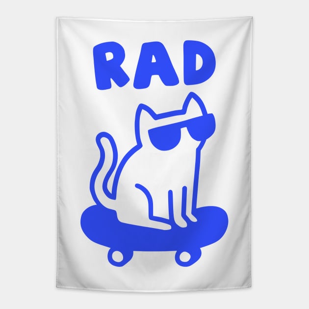 RAD CAT Tapestry by obinsun