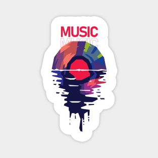 Vinyl LP Music Record Magnet