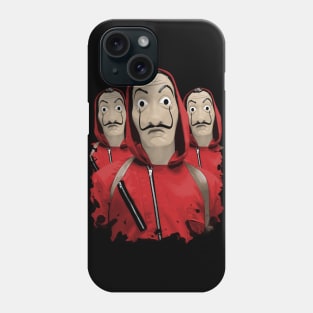 La Casa De Papel - 3 Dali's Mask Phone Case