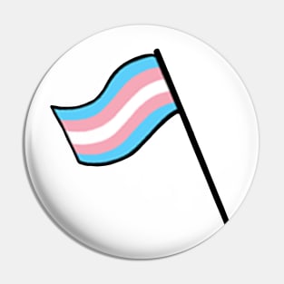 Trans Flag Pin