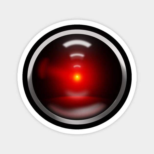 HAL 9000 Magnet by Godot