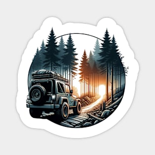 jeep Renegade Paths Magnet
