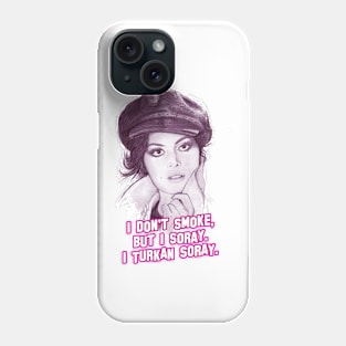 Eva Mendes and Turkan Soray Turkish Queen actress Phone Case