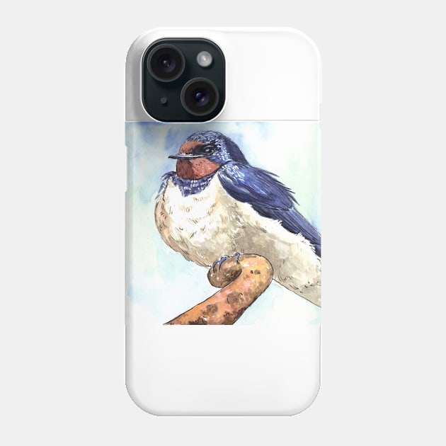 Swallow Phone Case by katerinamk