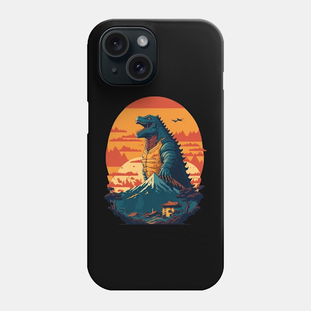 King of The monsters vector illustration design Phone Case by Nasromaystro