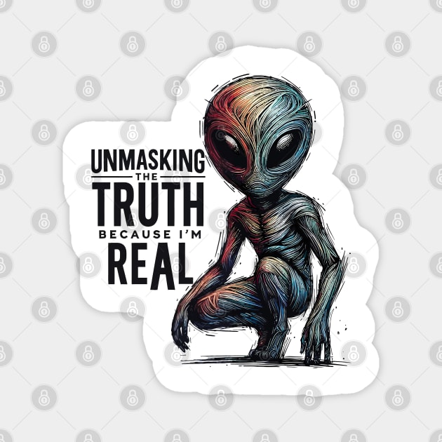 Conspiracy Theories : The Truth is Out There Magnet by aswIDN