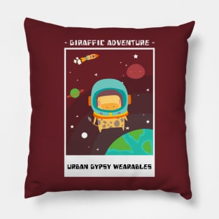 Urban Gypsy Wearables - Girafic Adventure Pillow