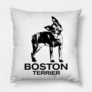 Boston Terrier Pillow