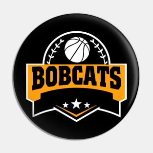 Personalized Basketball Bobcats Proud Name Vintage Beautiful Pin