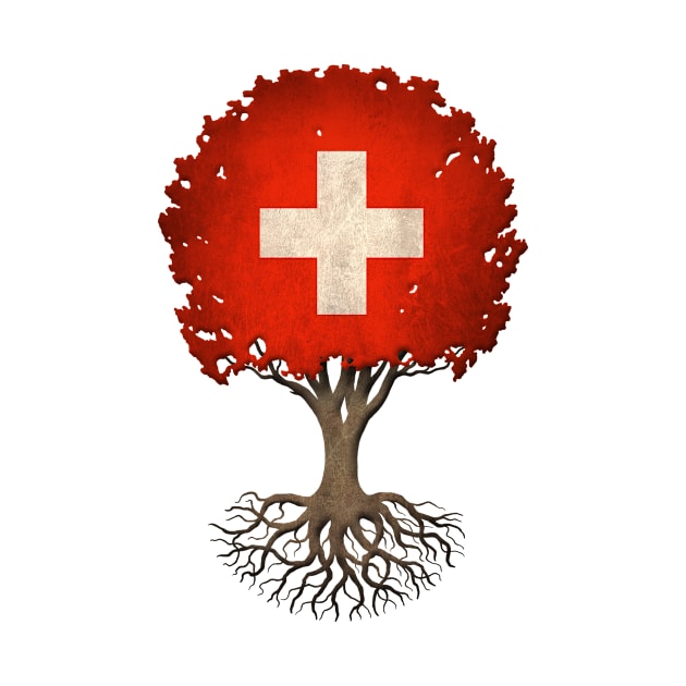 Tree of Life with Swiss Flag by jeffbartels