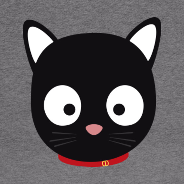 Cute Black Cat With Red Collar Cat Hoodie Teepublic