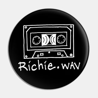 Richie.wav Tape Logo Pin