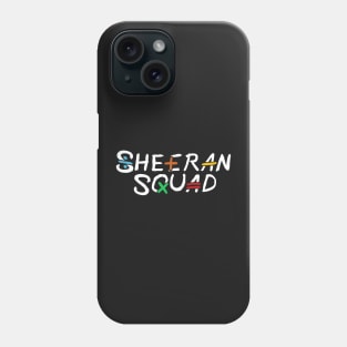 Ed Sheeran shape of you albums Squad 2 The Mathematics Tour 2023 Phone Case