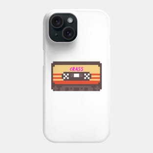 Crass 8bit cassette Phone Case